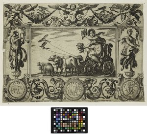 Čtvero ročních období: Jaro, 1592 od Antonio Tempesta