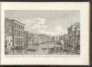 Nachází se na Canal Grande, Palazzo Grimani a Ca