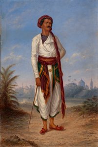 Hindu Man, ca. 1893. od Antonio Zeno Shindler