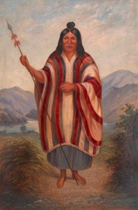 Peruánský Indián, ca. 1890-1899.