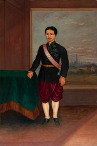 Siamský muž, ca. 1890-1899.