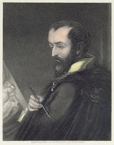 Autoportrét, vyryl Henry Meyer (1782-1847) pub. od Williama Mackenzieho od Antonio da Correggio