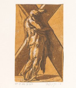 Svatý Ondřej Kristus a dvanáct apoštolů (název série) od Antonio da Trento (attributed to)