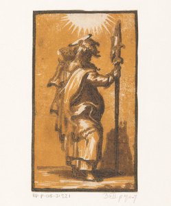 Svatý Matěj Kristus a dvanáct apoštolů (název série) od Antonio da Trento (attributed to)