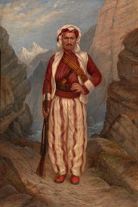 Kurdský muž od Antonion Zeno Shindler
