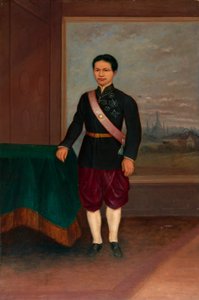 Siamský muž od Antonion Zeno Shindler