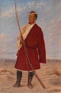 Tibetský muž od Antonion Zeno Shindler