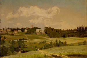 Panství Akhtyrka, 1880 od Apollinari Mikhailovich Vasnetsov