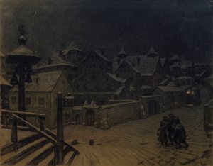 Spací sídla bojarů, 1918 od Apollinari Mikhailovich Vasnetsov
