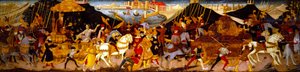 Cassone Panel, Triumf Caesara (na panelu)