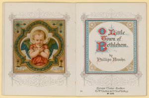 Ilustrace pro O Little Town Of Bethlehem (chromolitho) od Archibald Henning