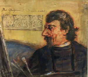 Portrét Paula Gauguina