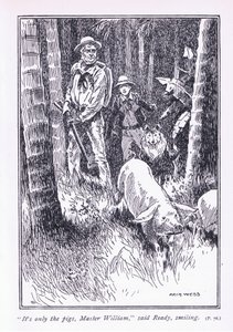 To jsou jen prasata, pane Williame, řekl Ready, 1900. od Archibald Webb