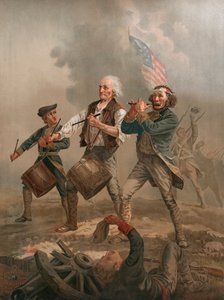 Yankee Doodle nebo The Spirit of ‘76, kolem roku 1875 (chromolitograf)