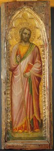 Svatý, možná Jakub Větší, 1384-85. od Aretino Luca Spinello or Spinelli