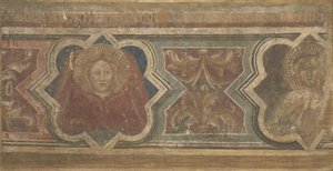Dekorativní hranice, cca 1390 od Aretino Spinello