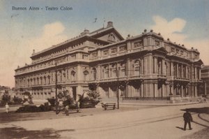 Buenos Aires, Argentina, divadlo Colon