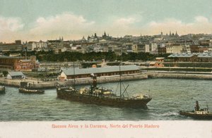 Doky Darsena, Puerto Madero, Buenos Aires, Argentina (barevné fotografie)