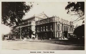 Divadlo Colon, Buenos Aires, Argentina