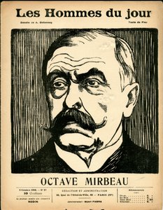 Obálka „“ The Men of the Day “, Satirical in B&W od Aristide Delannoy