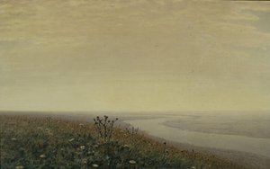 Řeka Dněpr v dopoledních hodinách, 1881