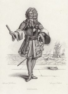 Portrét Abrahama Duquesna od Armand Guilleminot