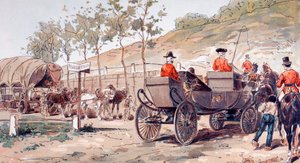 Královský kočár Leopolda I. Belgického kolem roku 1830, 1886
