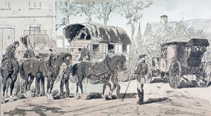 Typy autobusů používaných v 19. století od Armand Jean Heins