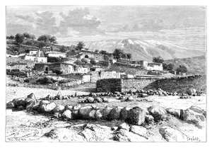 Mount Hermon, Sýrie, 1895.