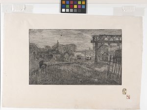 La Gare De Valmondois (nádraží Valmondois) (lept a ruleta)