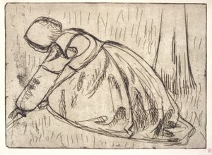 La Glaneuse (The Gleaner) (lept) od Armand Séguin