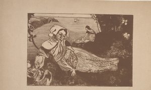 La Primavera (jaro) 1894 (zinkograf)
