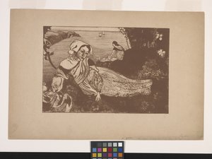 La Primavère (jaro) (zinkograf) od Armand Séguin