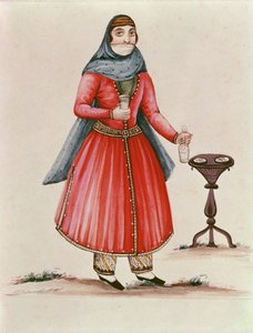 Arménský kostým c.1840 (wc na papíře)