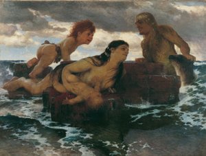 Mořská idyla od Arnold Bocklin