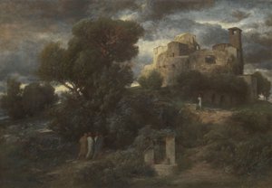Cesta do Emauz od Arnold Böcklin