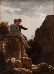 Líbánky od Arnold Böcklin