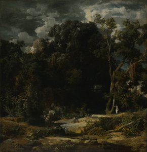 Římská krajina, 1852 od Arnold Böcklin