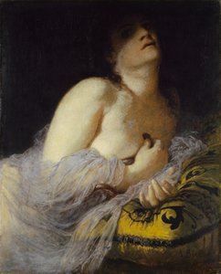 Smrt Kleopatry (první verze), 1872 od Arnold Böcklin