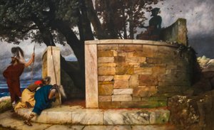Herkulova svatyně od Arnold Böcklin