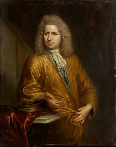Portrét muže (Rudolf van Loen) od Arnold Houbraken