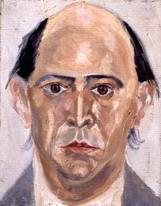 Arnold SCHOENBERG - autoportrét rakouský skladatel (1874 - 1951)