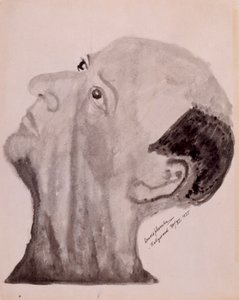 Autoportrét Arnolda Schoenberga - Hollywood 1923