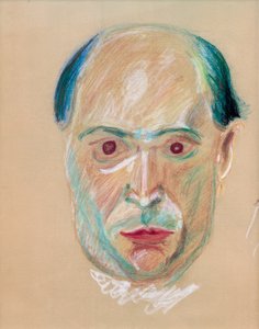 autoportrét od Arnold Schönberg