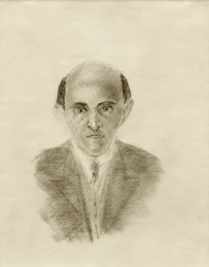 Autoportrét od Arnold Schönberg