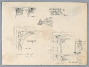 Architektonické detaily od Arnold William Brunner
