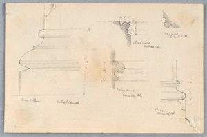 Architektonické detaily od Arnold William Brunner