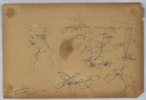 Studie popředí, Ramapo od Arnold William Brunner