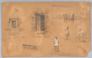 Skici v Canebecu od Arnold William Brunner