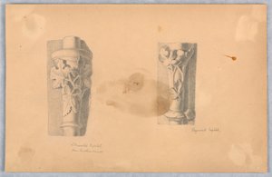 Dvě studie hlavních měst od Arnold William Brunner